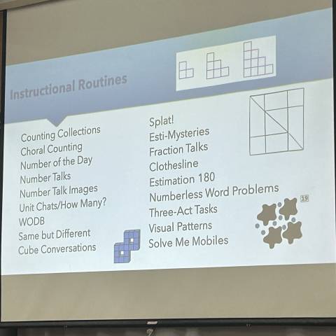 Math Instructional Routines